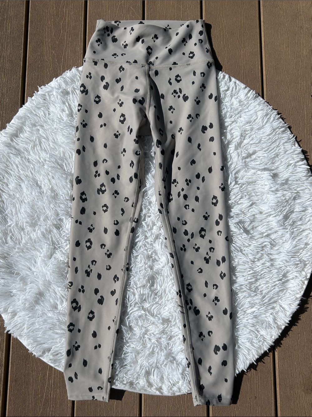 SAGE Collective Diamond Cheetah High Waist Yoga Leggings Women’s Size XS - Picture 1 of 16